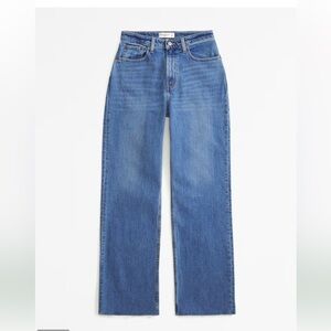 Abercrombie curve love high rise 90’s relaxed jean
